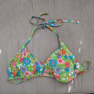 Plus Size Floral Bikini